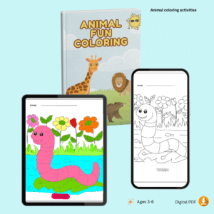Animal coloring pages -20 pages