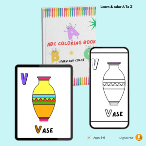 ABC Coloring Book-26 pages