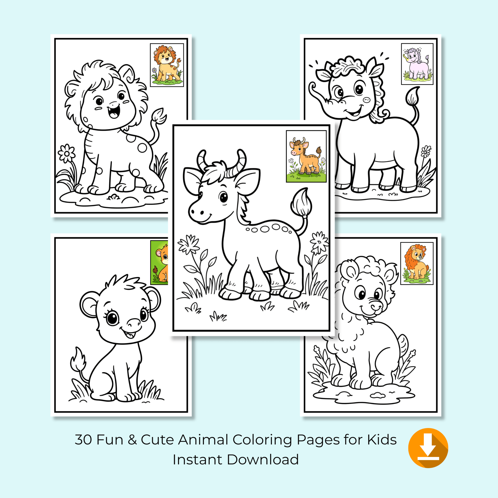 Color by Example : Animals - Image 2